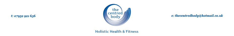 The Centred Body Header Pilates and Holistic Health